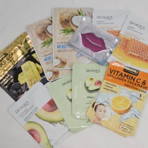 Mascarillas Faciales Bioaqua & Haokali (Sachet Individual)
