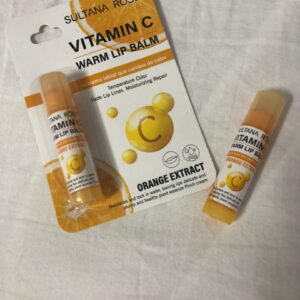 Bálsamo Sultana Rose Vitamin C (Warm Lip Balm)