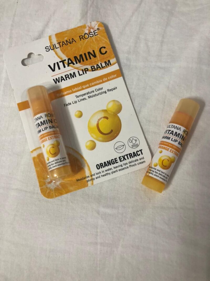 Bálsamo Sultana Rose Vitamin C (Warm Lip Balm)