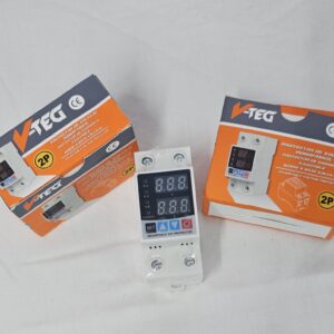 Protector de Voltaje y Corriente Digital Regulable V-TEG (110V)