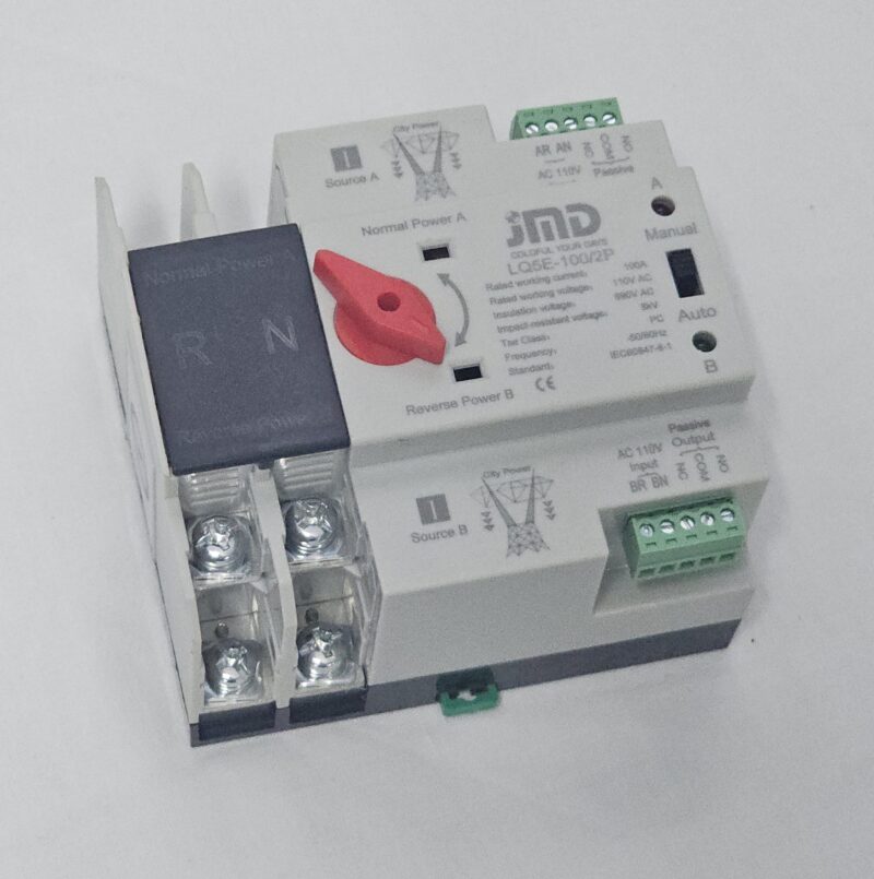 ATS JMD LQ5E-100/2P – Interruptor de Transferencia Automática 110V
